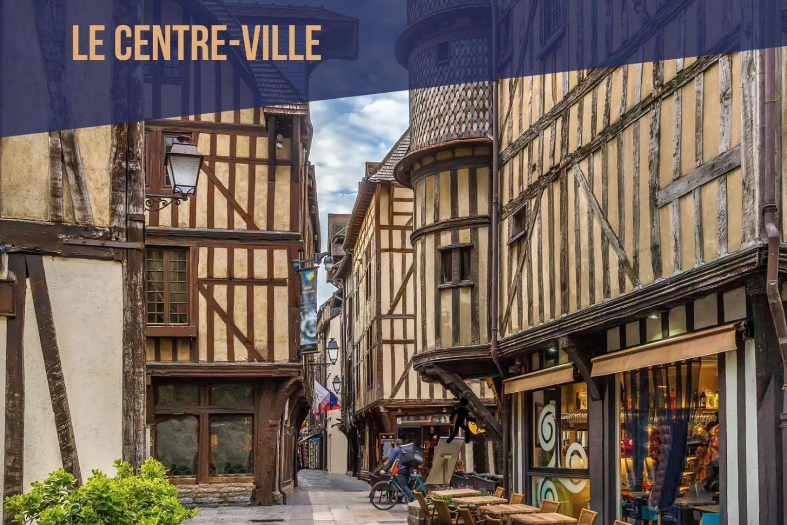 Madeleine - Centre-Ville Proche Gare - Mon Groom Troyes Eksteriør bilde