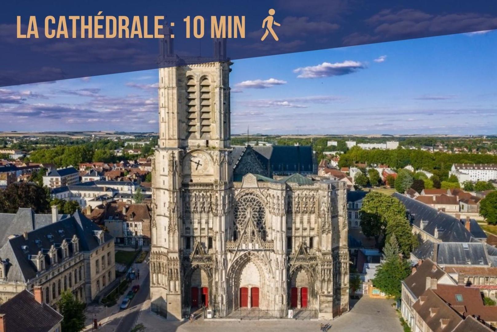 Madeleine - Centre-Ville Proche Gare - Mon Groom Troyes Eksteriør bilde